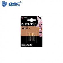 Pila Alcalina V23GA MN21 12v 3LR50 Blister 2 pilas DURACELL C10/100