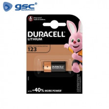 Pila Litio CR123A Ultra M3 Blister 1 pila DURACELL C10/50