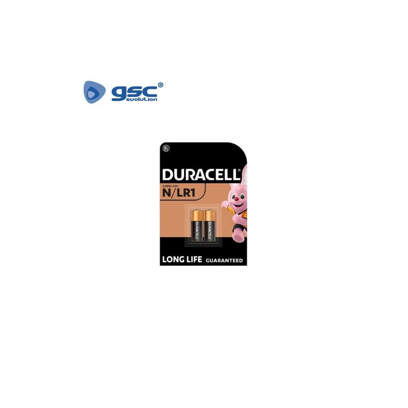 Pila Alcalina LR01 MN9100 1,5v Blister 2 pilas DURACELL