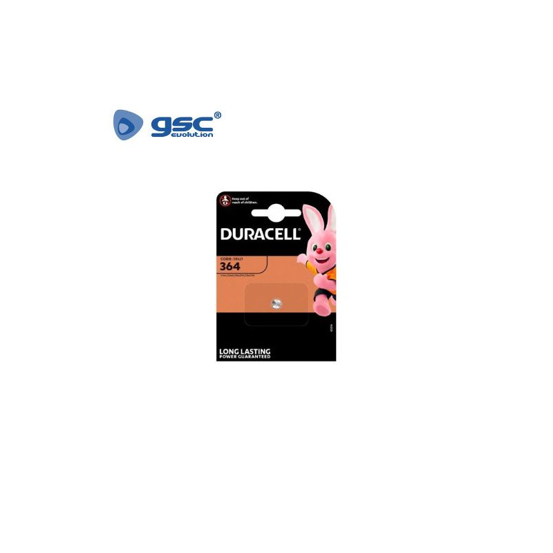 Pila Reloj SR 621 SW 364 1,55v Blister 1 pila DURACELL