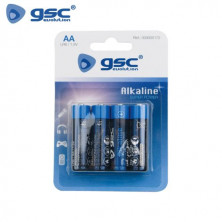 Pila Alcalina AA LR06 1,5v Blíster 4 pilas GSC C10/120