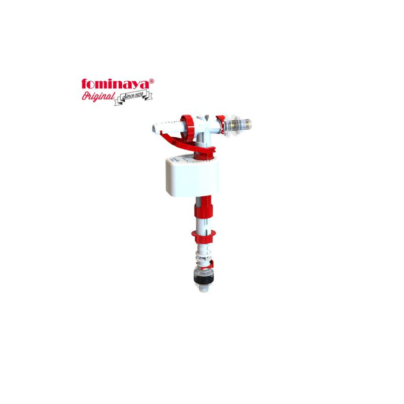 Flotador compacto Universal Entrada lateral + inferior Boya regulable Fenyx Dual FOMINAYA