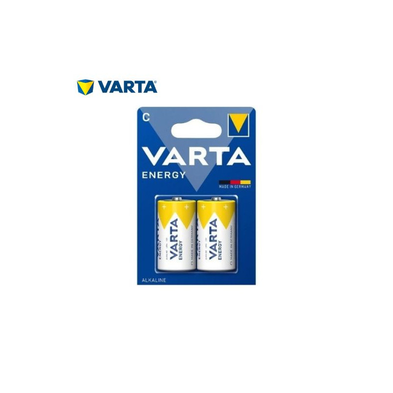 Pila Alcalina C LR14 1,5v Energy Blíster 2 pilas VARTA