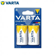 Pila Alcalina D LR20 1,5v Energy Blíster 2 pilas VARTA UUS