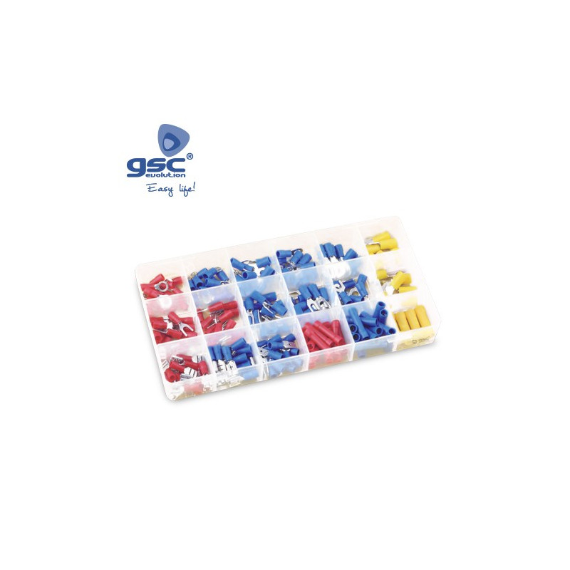 Terminales prepreaislados de varias medidas (Caja de 300 unidades) GSC