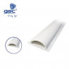 Canal Mini 20x70mm 2 metros Blanca para suelo adhesiva GSC C1/10