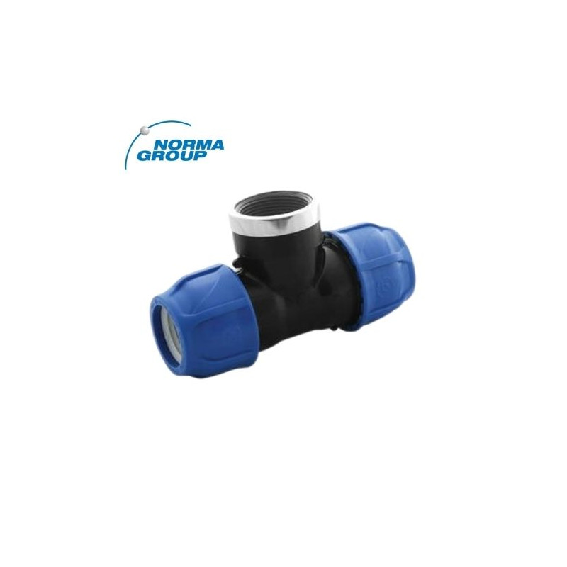 Fitting Te Rosca Hembra 40 x 1 1/4 NORMA C8