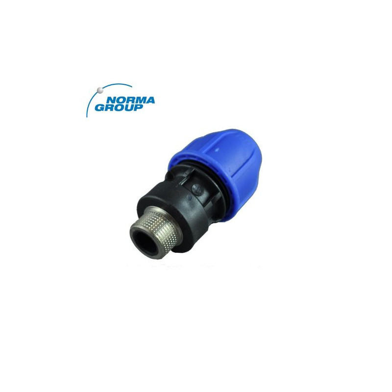 Fitting Enlace Mixto Rosca Macho con refuerzo metálico 32 x 1 NORMA C10