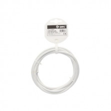 Cable textil 2,5m 2x0,75mm Blanco GSC C1/50