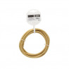 Cable textil 2,5m 2x0,75mm Champagne GSC C1/35