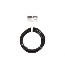 Cable textil 2,5m 2x0,75mm Negro GSC C1/50