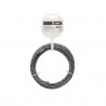 Cable textil 2,5m 2x0,75mm Negro/Gris GSC C1/35