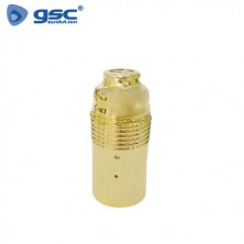 Portalámparas metálico liso E14 GSC C50/400