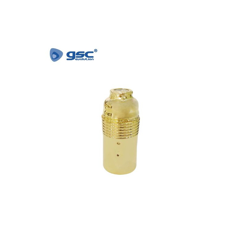 Portalámpara E14 Metálico liso GSC C50/400