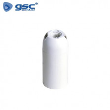 Portalámpara E14 Termoplástico Liso Blanco GSC C10/300