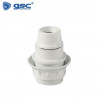 Portalámpara E14 Baquelita semiroscado Blanco GSC C1/1