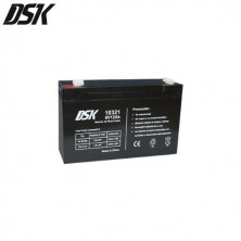 Batería de Plomo 6v 12 Ah (Largo 151 x Ancho 50 x Alto 94mm) DSK
