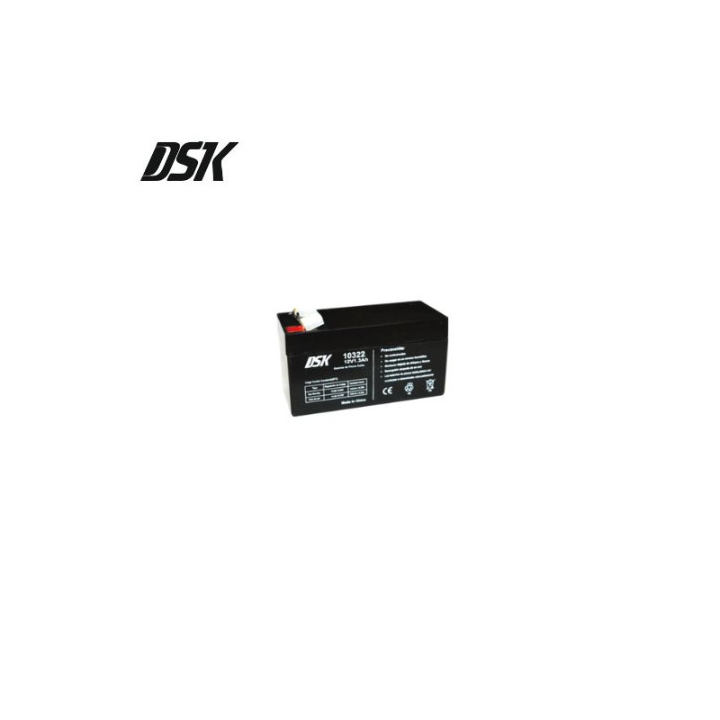 Batería de Plomo 12v 1,3 Ah DSK