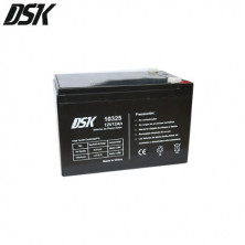 Batería de Plomo 12v 12 Ah (Largo 151 x Ancho 98 x Alto 95mm) DSK