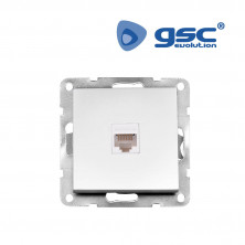 Mecanismo empotrar Serie IOTA Base Telefonia e Internet 8p8c-RJ45 GSC C8/80