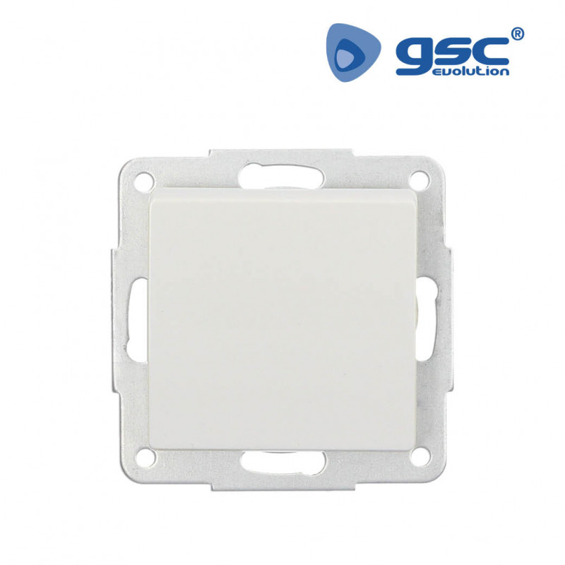 Mecanismo empotrar Serie GAMMA Pulsador 10A-220V Blanco GAMMA GSC C1/1