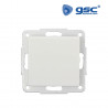 Mecanismo empotrar Serie GAMMA Pulsador 10A-220V Blanco GAMMA GSC C1/1