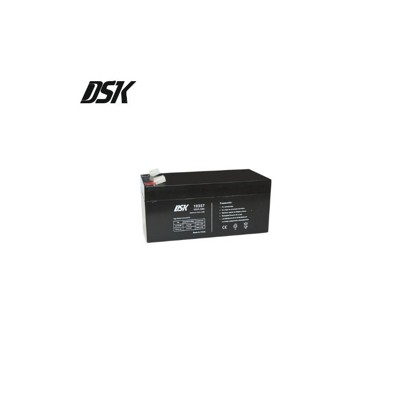 Batería de Plomo 12v 3,3 Ah DSK