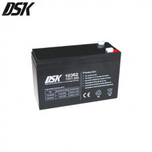 Batería de Plomo 12v 7,2Ah Alta Descarga UPS-Modelo recomendado para SAIs DSK