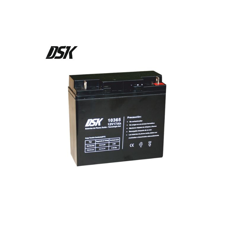 Batería de Plomo 12v 17 Ah GEL indicado para movilidad DSK