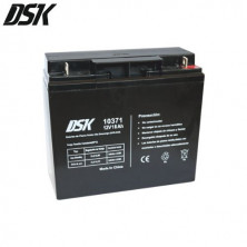 Batería de Plomo 12v 18 Ah Alta Descarga UPS-Indicado para SAIs(Largo 181 x Ancho 76 x Alto167mm)DSK