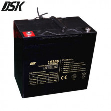 Batería de Plomo 12v 55 Ah GEL Ciclo Profundo (Largo 229 x Ancho 138 x Alto 208mm) DSK