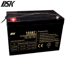 Batería de Plomo 12v 100 Ah GEL Ciclo Profundo (Largo 330 x Ancho 171 x Alto 219m) DSK