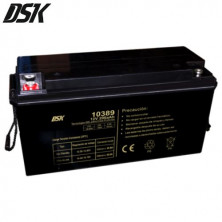 Batería de Plomo 12v 200 Ah GEL Ciclo Profundo (Largo 520 x Ancho 268 x Alto 220mm) DSK