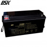 Batería de Plomo 12v 200 Ah GEL Ciclo Profundo (Largo 520 x Ancho 268 x Alto 220mm) DSK