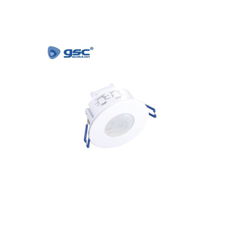 Detector movimiento empotrable techo Blanco Diámetro 76x35,7mm Sepako GSC
