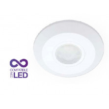 Detector movimiento superficie techo Regulable Diámetro 115 x 24mm 220V 360g IP20 GSC C1/50