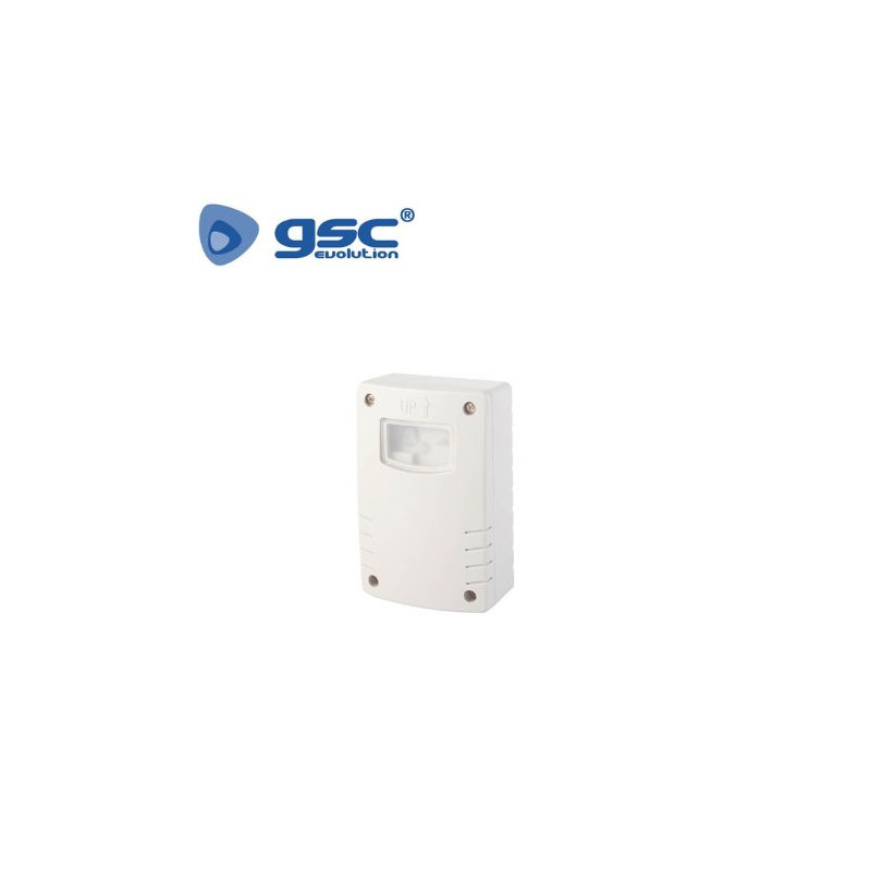 Detector Superficie Crepuscular y Temporizador Blanco 70x109mm GSC C1/50