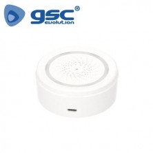 Alarma con Sirena Control temperatura y humedad vía WIFI GSC C1/50