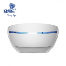 Mata Insectos mosquitos Electrico LED 7w Blanco 80m2, Anticaida de insectos. NAVELIS