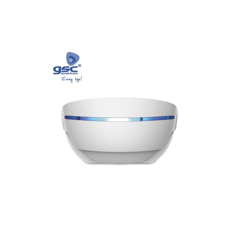 Mata Insectos mosquitos Electrico LED 7w Blanco 80m2, Anticaida de insectos. NAVELIS