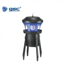 Mata Insectos mosquitos por Absorción con ventilador 9w Negro 100m2 GSC C1/4