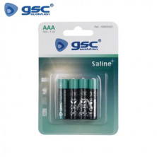 Pila Salina AAA R03 1,5v Evolucion Blíster 4 unidades GSC C10/180