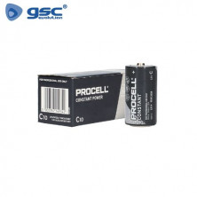 Pila Alcalina C LR014 1,5v Industrial Caja 10 Pilas PROCELL C10/50