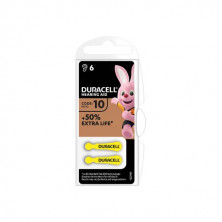 Pila Audífono 10 Blíster 6 unidades DURACELL C10/100
