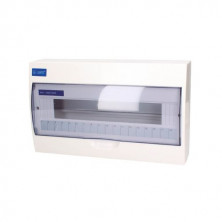 Armario eléctrico superficie 18 módulos Transparente 362x220x99mm GSC C1/8