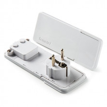 Clavija Diámetro 4,8 mm 16A TT Lateral Extralight Blanco ÚLTIMAS UNIDADES