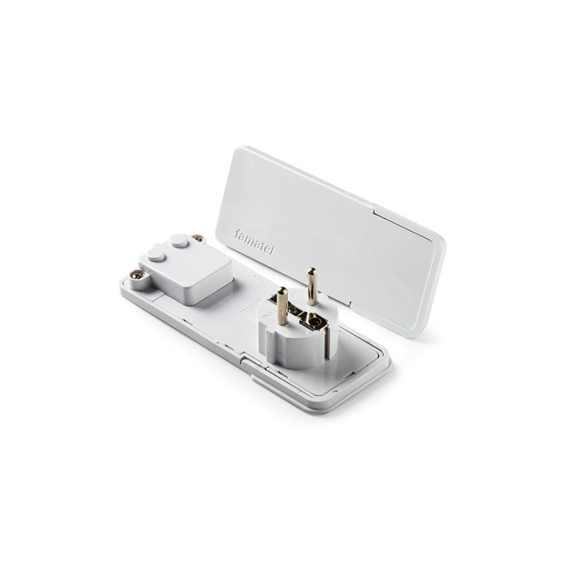 Clavija Diámetro 4,8 mm 16A TT Lateral Extralight Blanco ÚLTIMAS UNIDADES