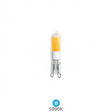 Bombilla G9 LED 3w 5000K 350Lm 60x14,5mm Diámetro Transparente 220V ECÓNIMICA SILVER C10