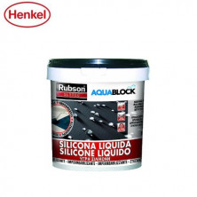 Rubson Silicona Líquida Aquablock SL3000 25Kg Negro C1