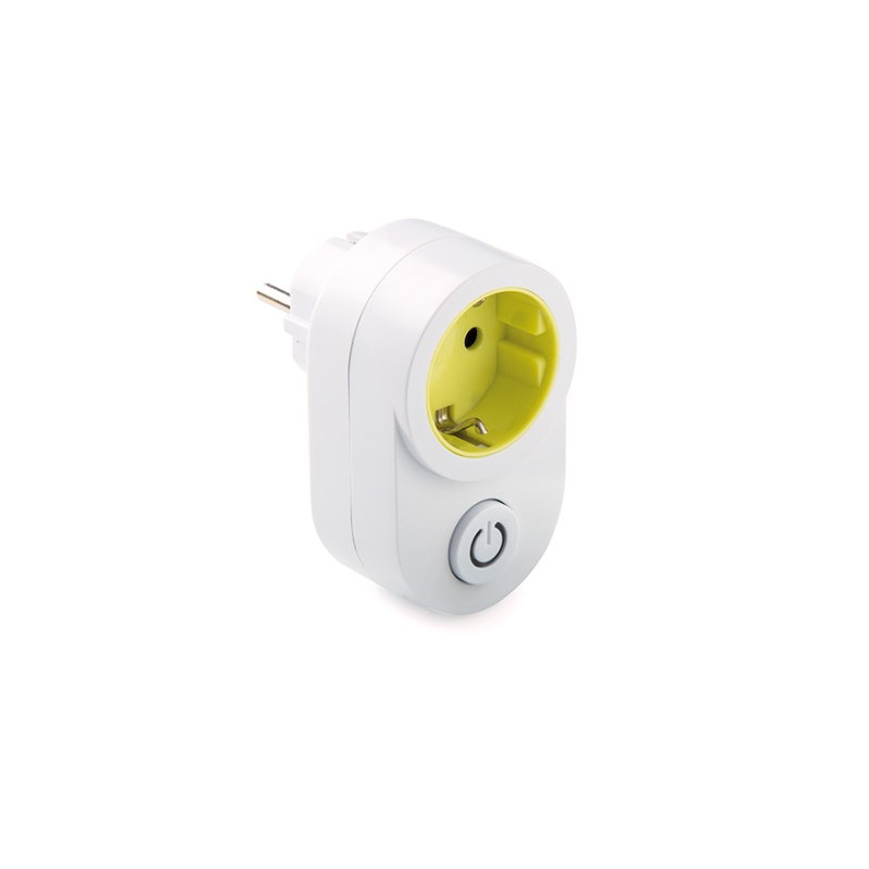 Adaptador Schuko con interruptor Blanco TT 16A-220V FAMATEL | 6